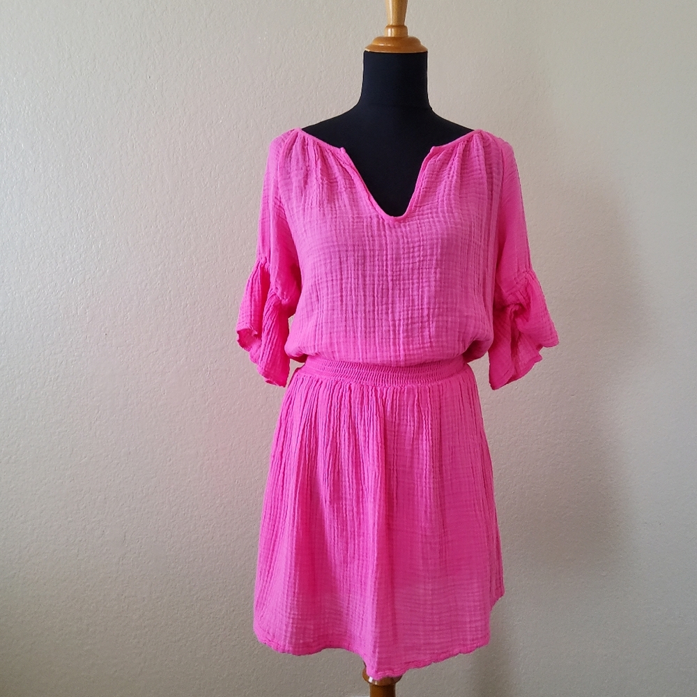 Michael Stars Pink Mini Dress